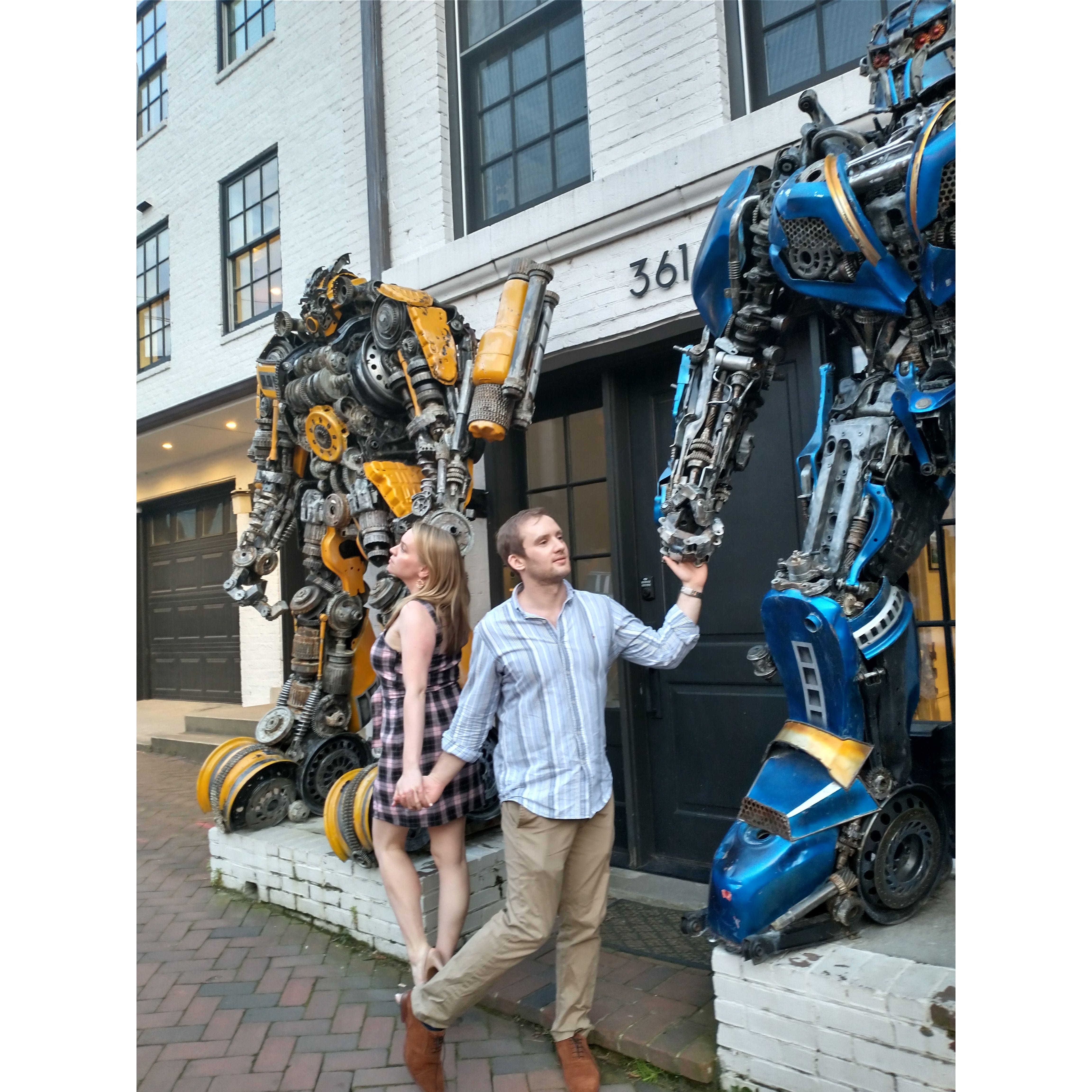 Connecting with Transformers in Georgetown