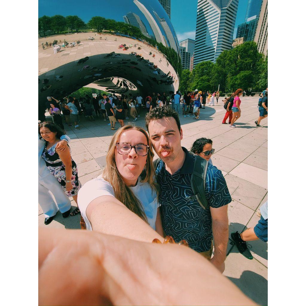 Abigail FINALLY getting to see The Bean