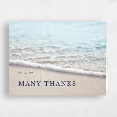 Navy, Blue Wedding Thank You - Havasu Classic