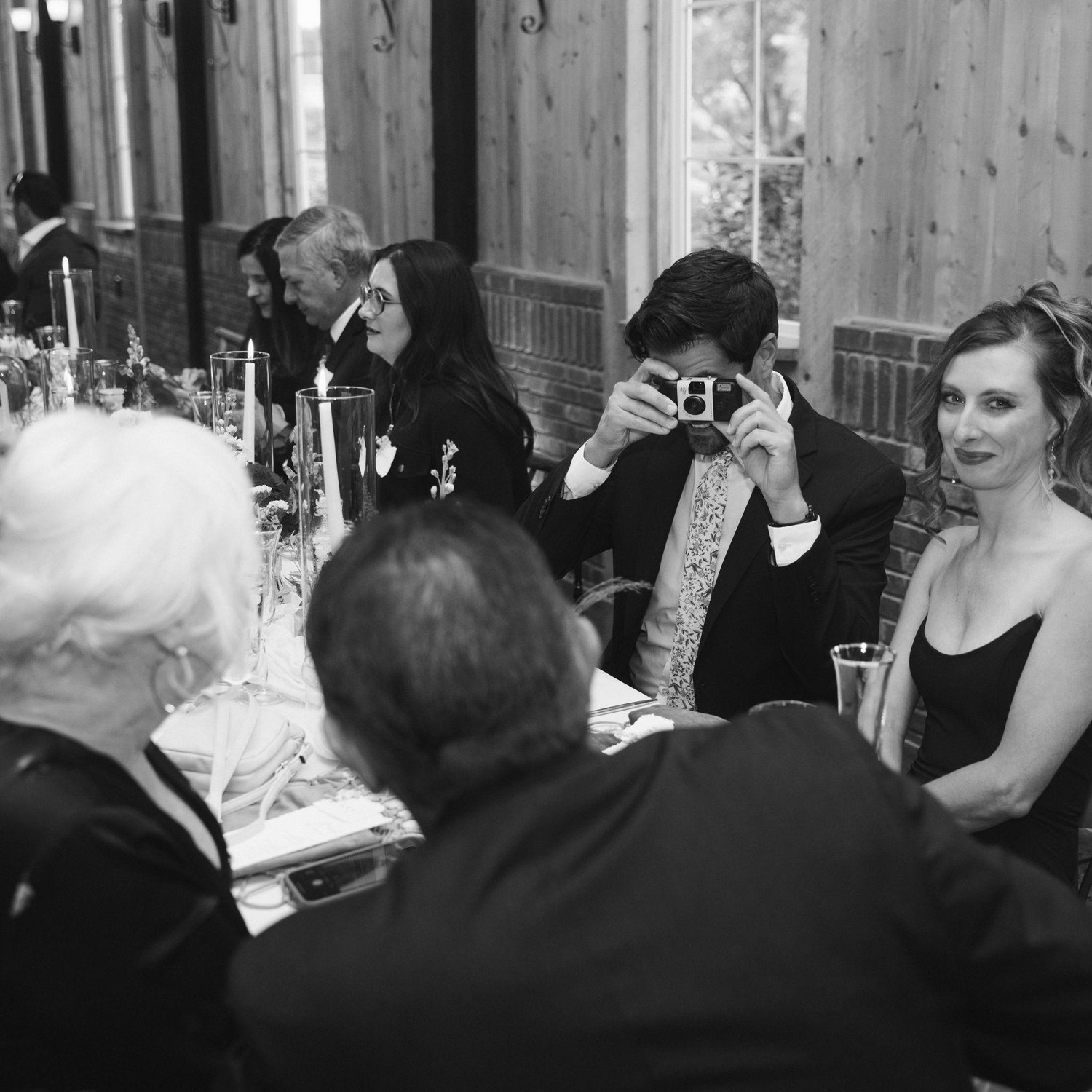 It's a photo of Kevin taking a photo... so meta