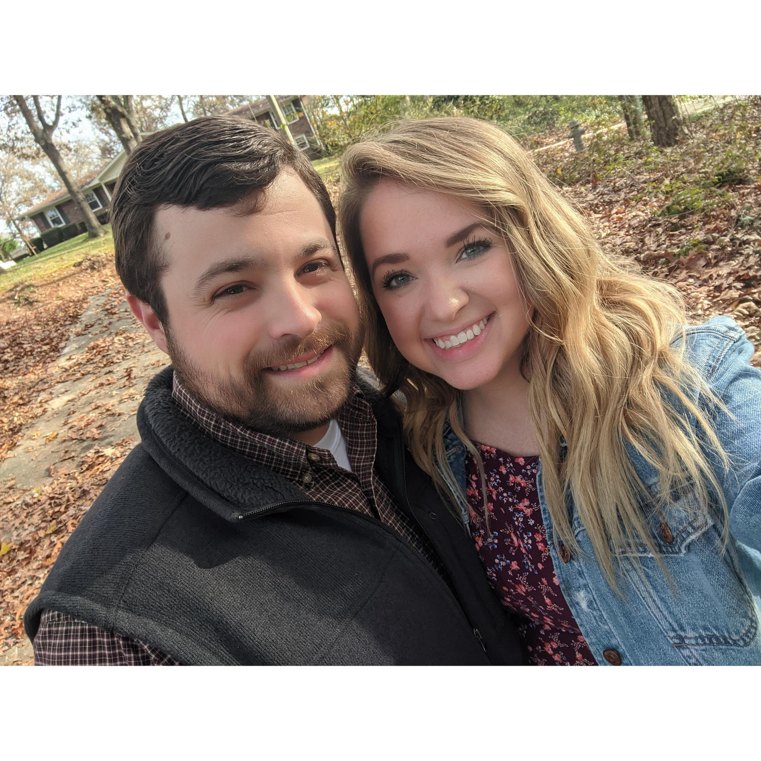 The day Megan met Paul's family for the first time. They had breakfast at J.Christopher's and then went to church together.
