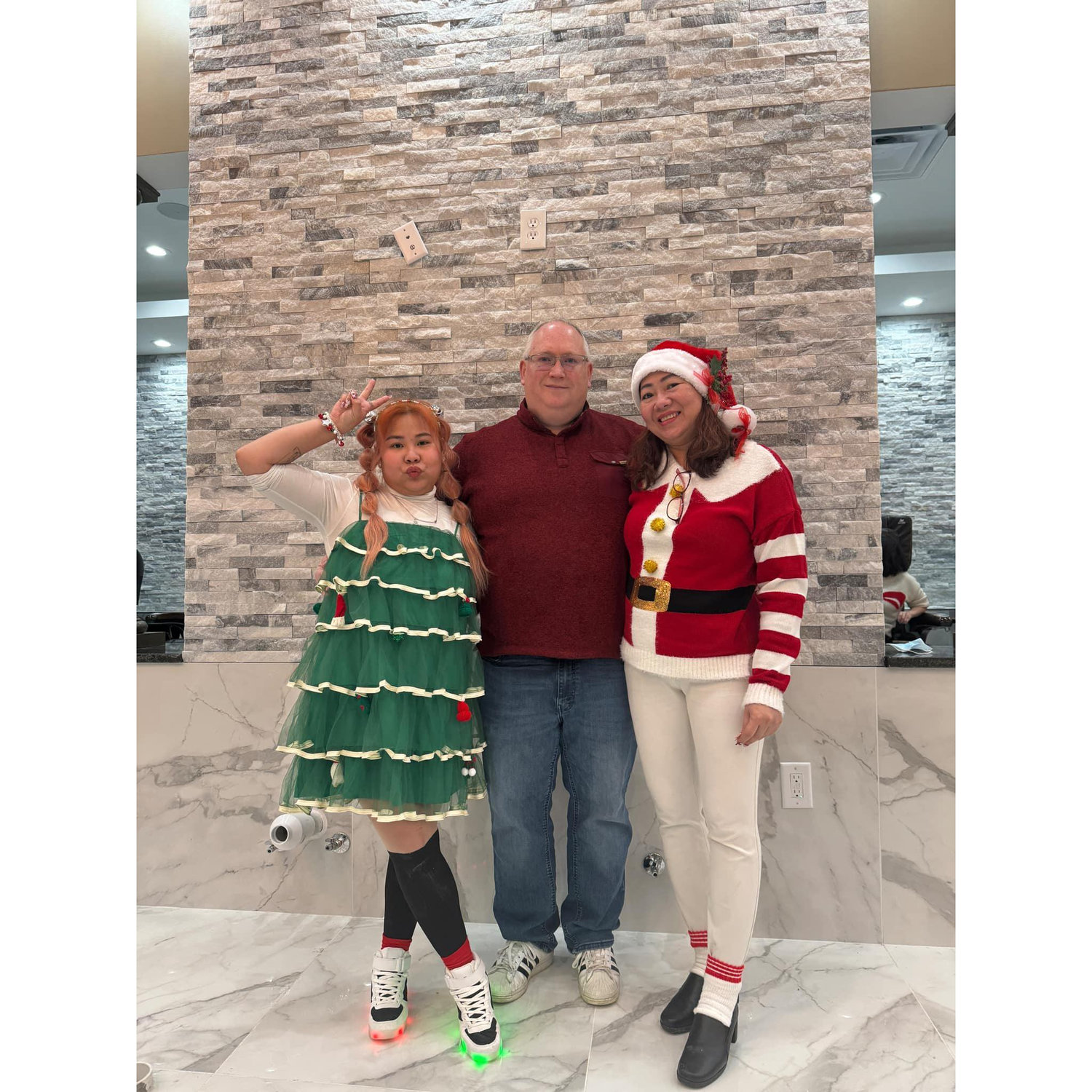 Christmas Party at Luxery Nails