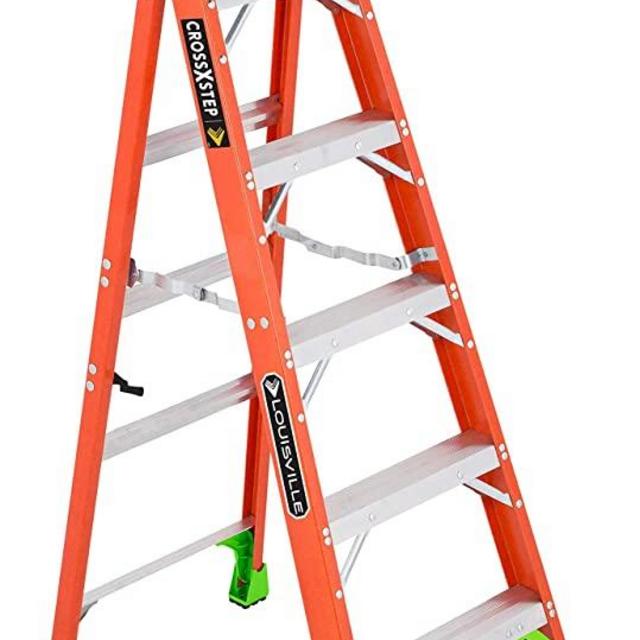Louisville Ladder FXS1506, 6-feet, Orange