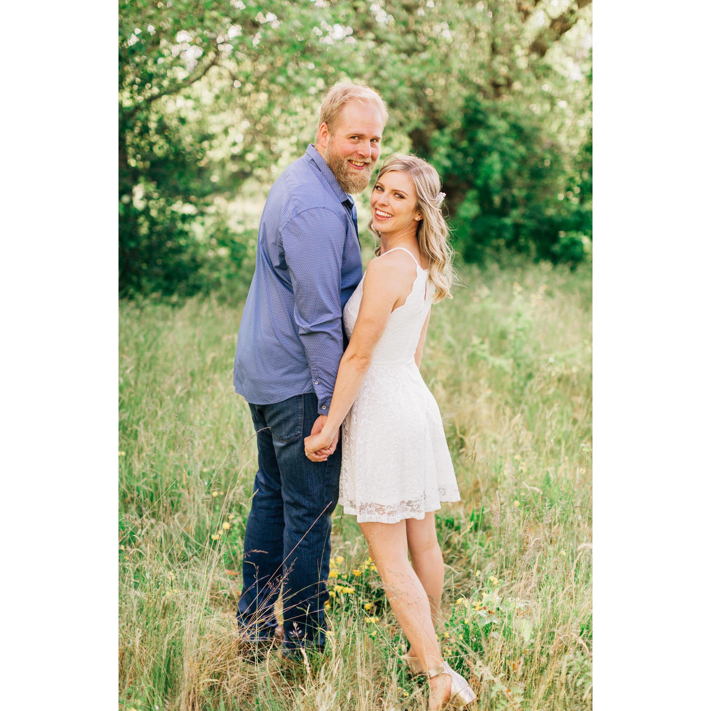 Engagement shoot at Discovery Park in Seattle, WA
