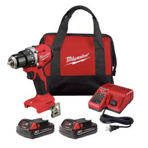 Milwaukee M18 Compact Cordless Brushless 1 Tool Drill and Driver Kit