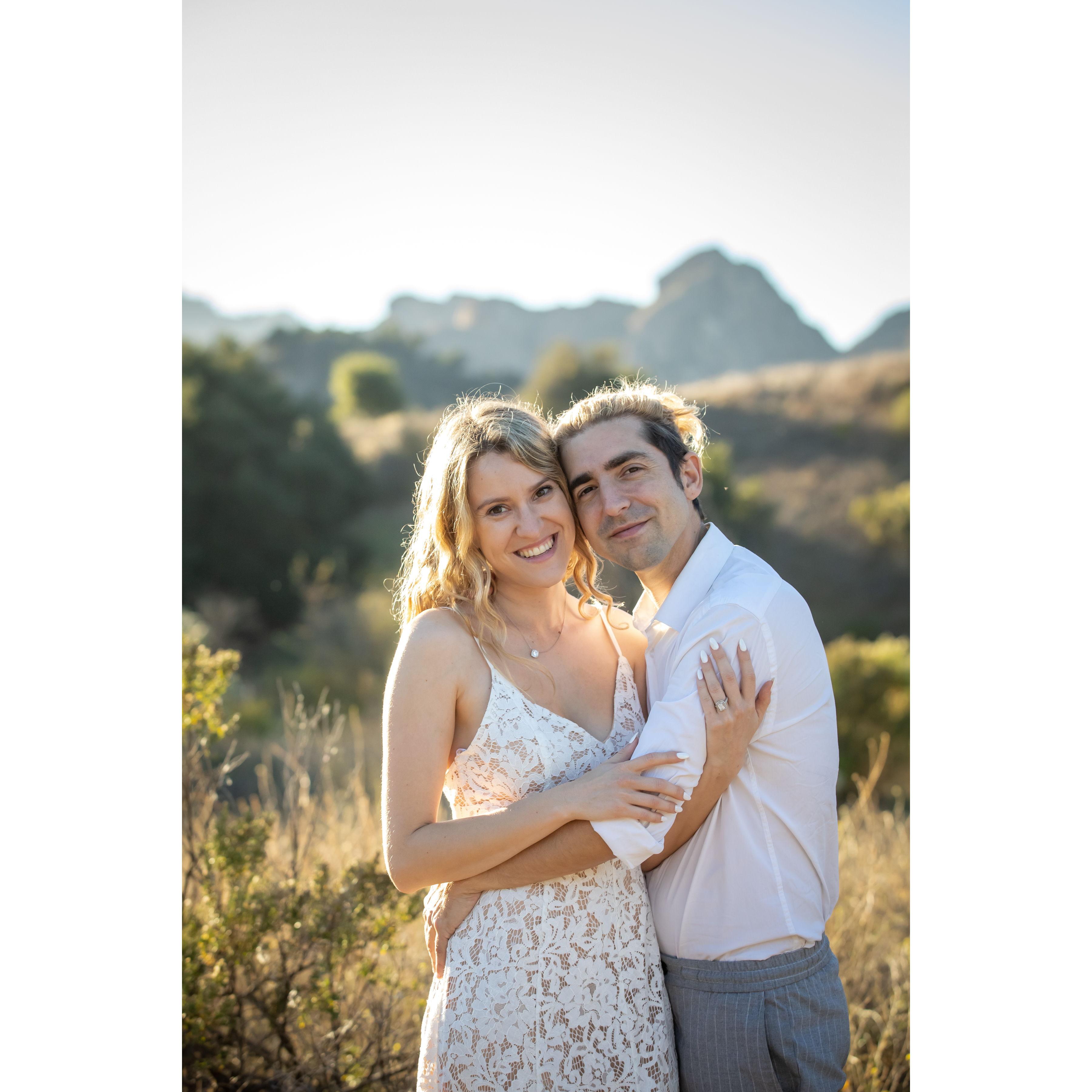 Engagement photo shoot - first outfit!