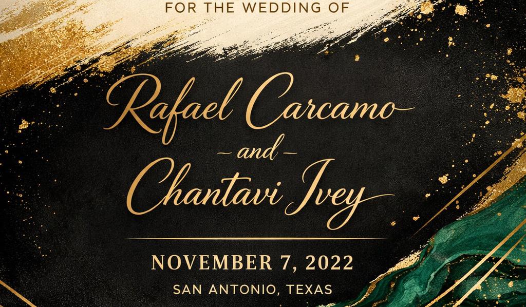 The Wedding Website of Chantavi Ivey and Rafael Carcamo