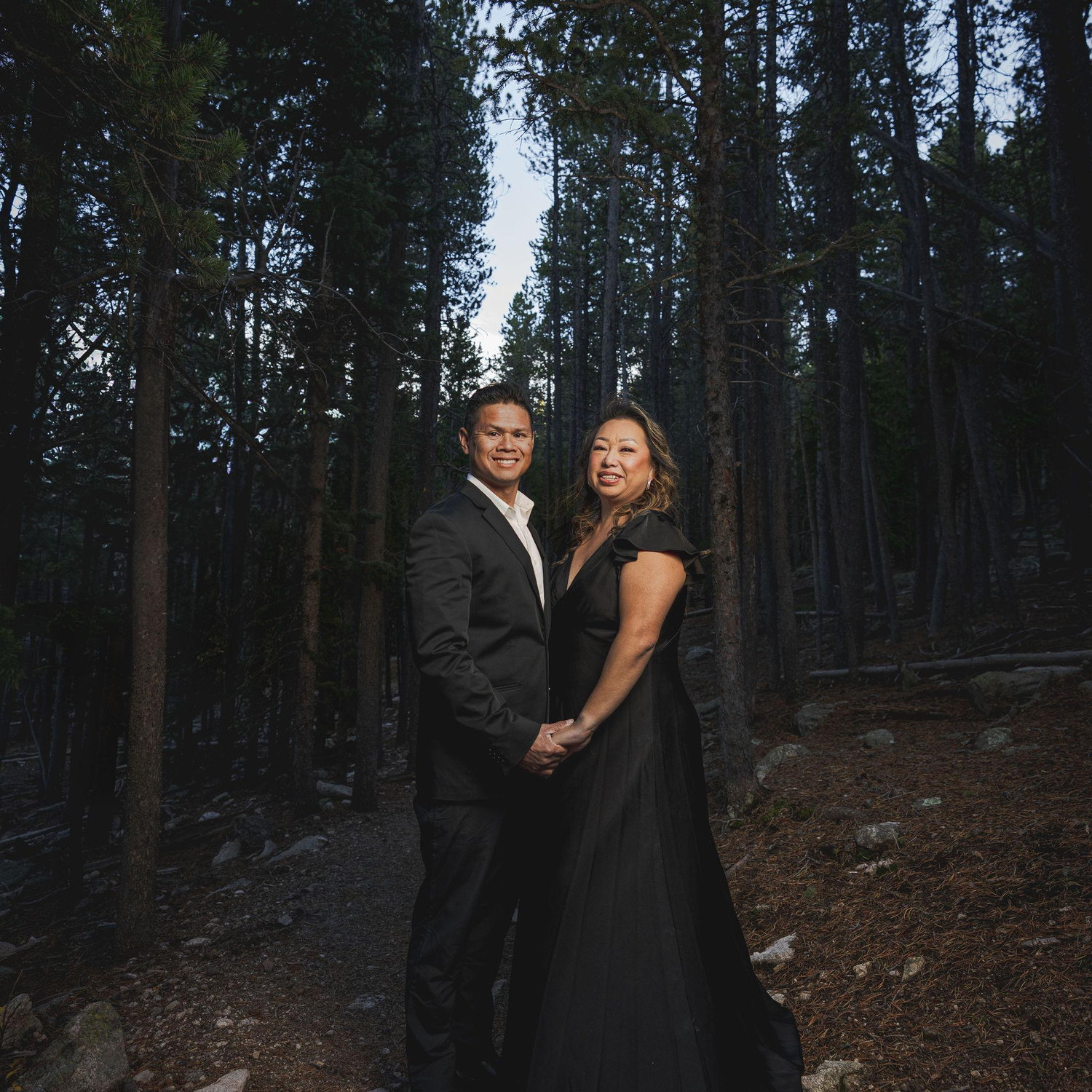 Deep in the CO forest.