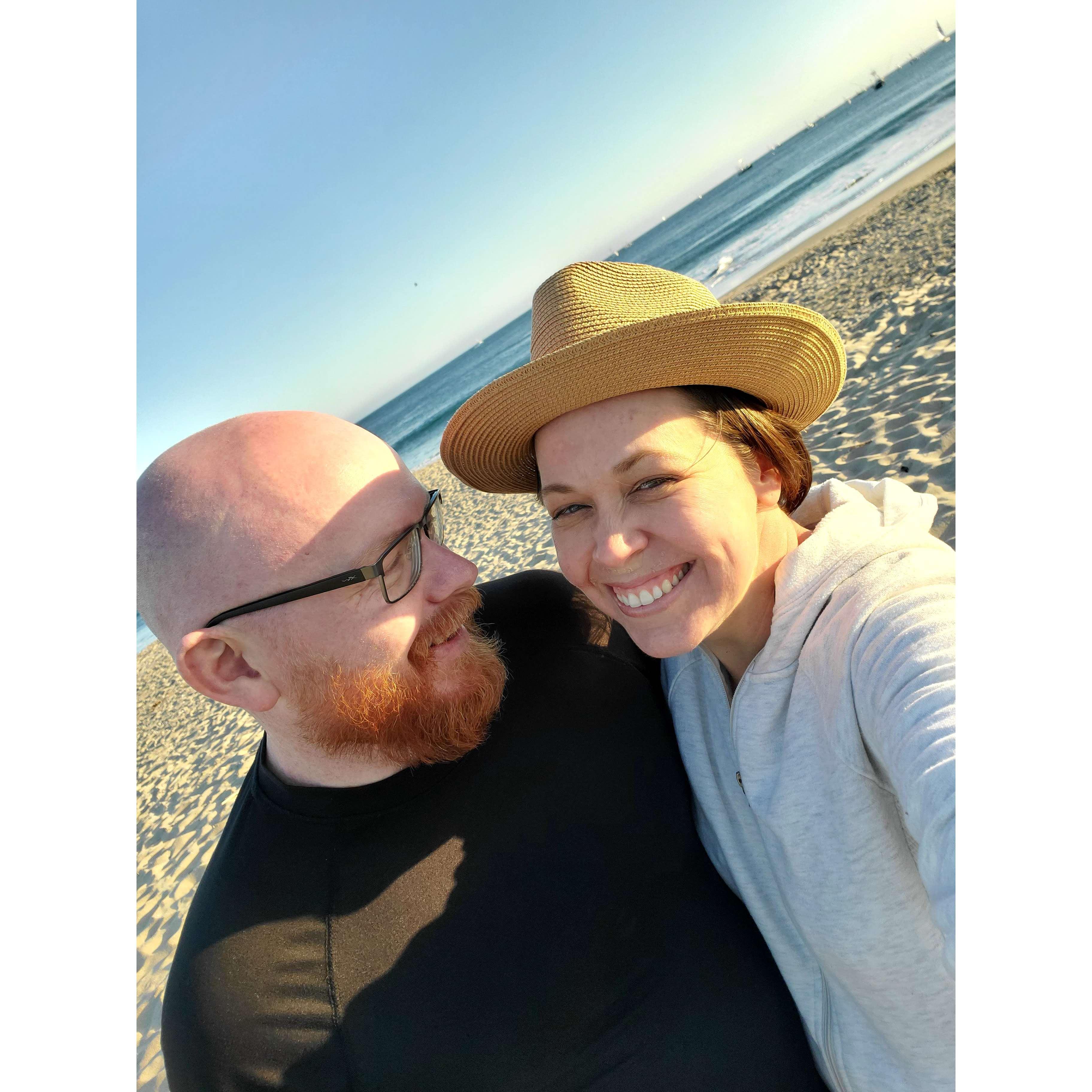 Beach days are the best. 