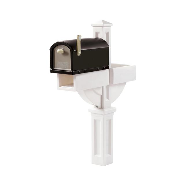 Step2 MailMaster Hudson With Planter Black/White