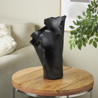 Abstract Floral Inspired Large Vase
