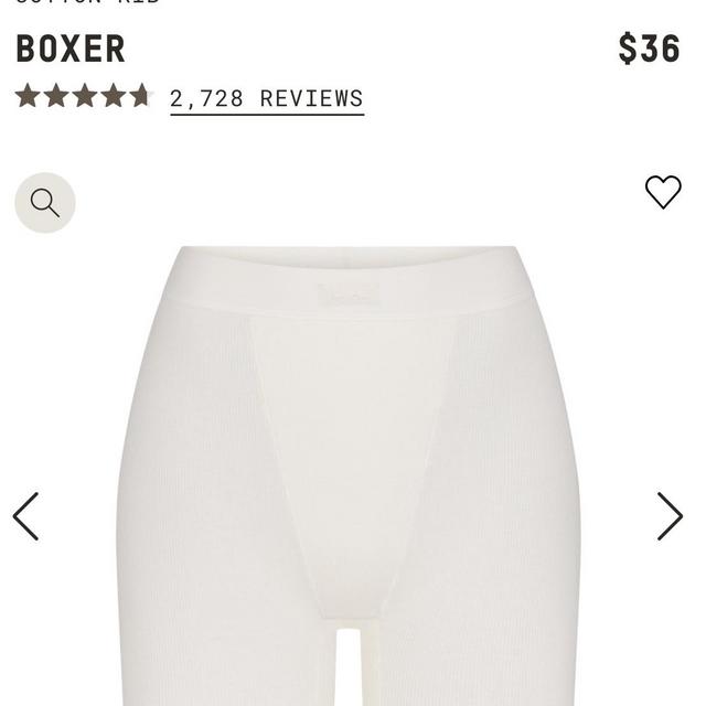 COTTON RIB BOXER | MARBLE