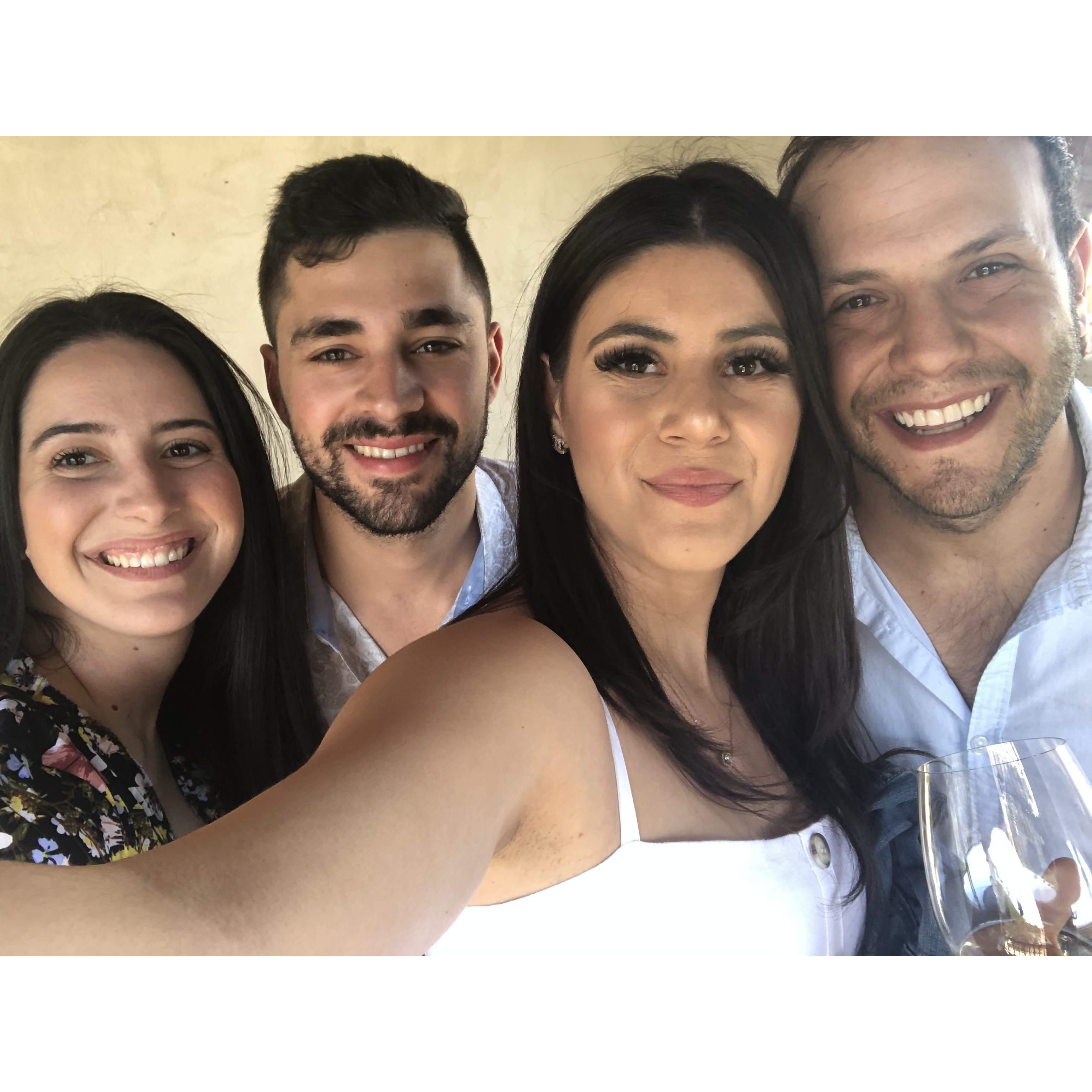 Our last picture as BF/GF! Roy proposed right after this picture <3