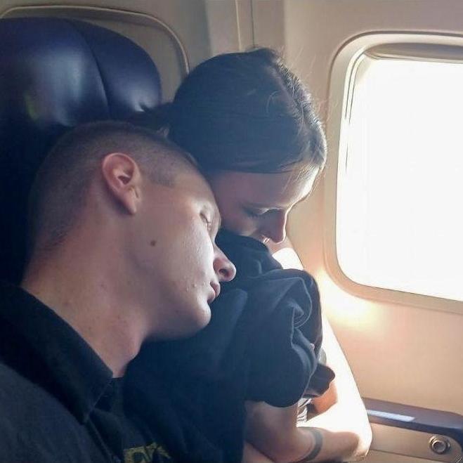We planned our proposal together from the moment we landed in Boise. We had just 5 days together before he left for his first station!