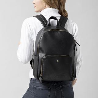 Personalized Vegan Leather Backpack