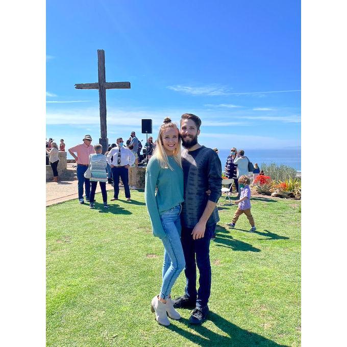 After church on Easter morning. April 4th, 2021