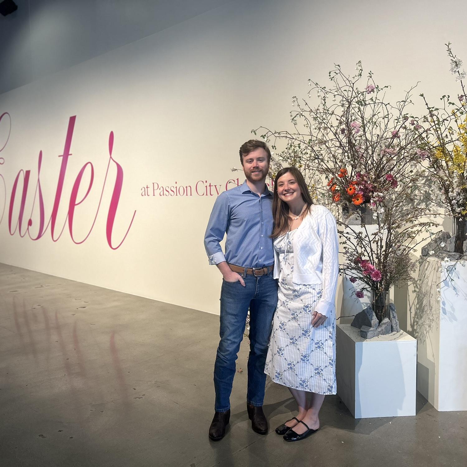 Our First Easter in Atlanta together