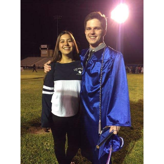 Daniel's graduation - 2 years before they started dating