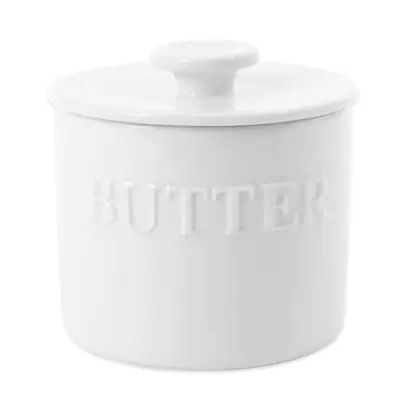 Everyday White® by Fitz and Floyd® Bistro Butter Keeper