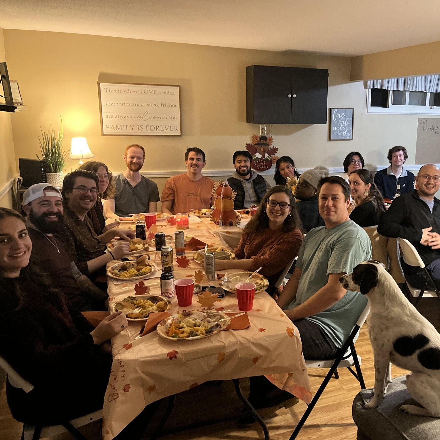 We love to host Friendsgiving in our home.