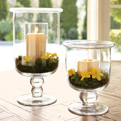 Williams Sonoma Classic Glass Hurricane