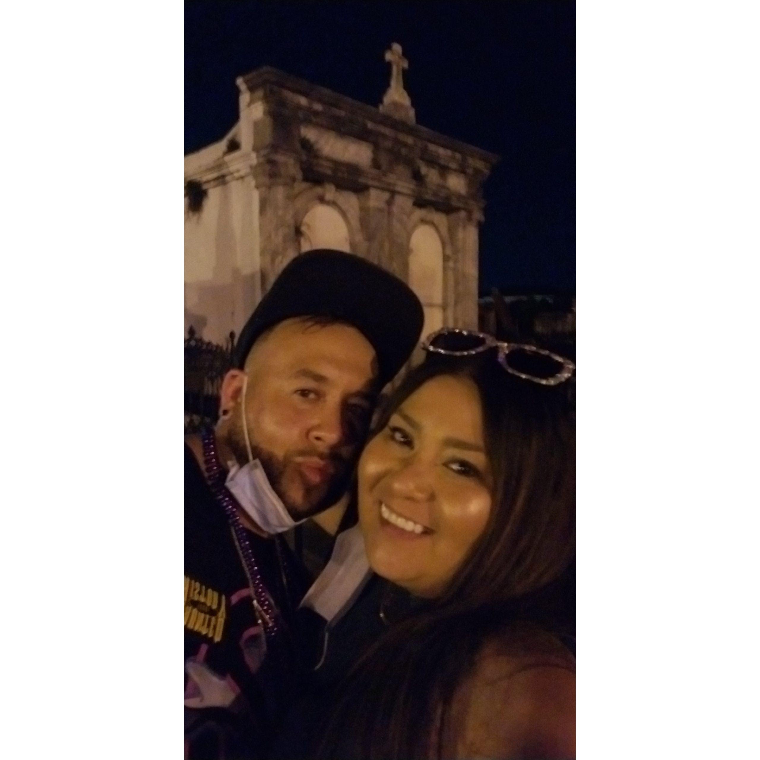 New Orleans cemetery ghost tour