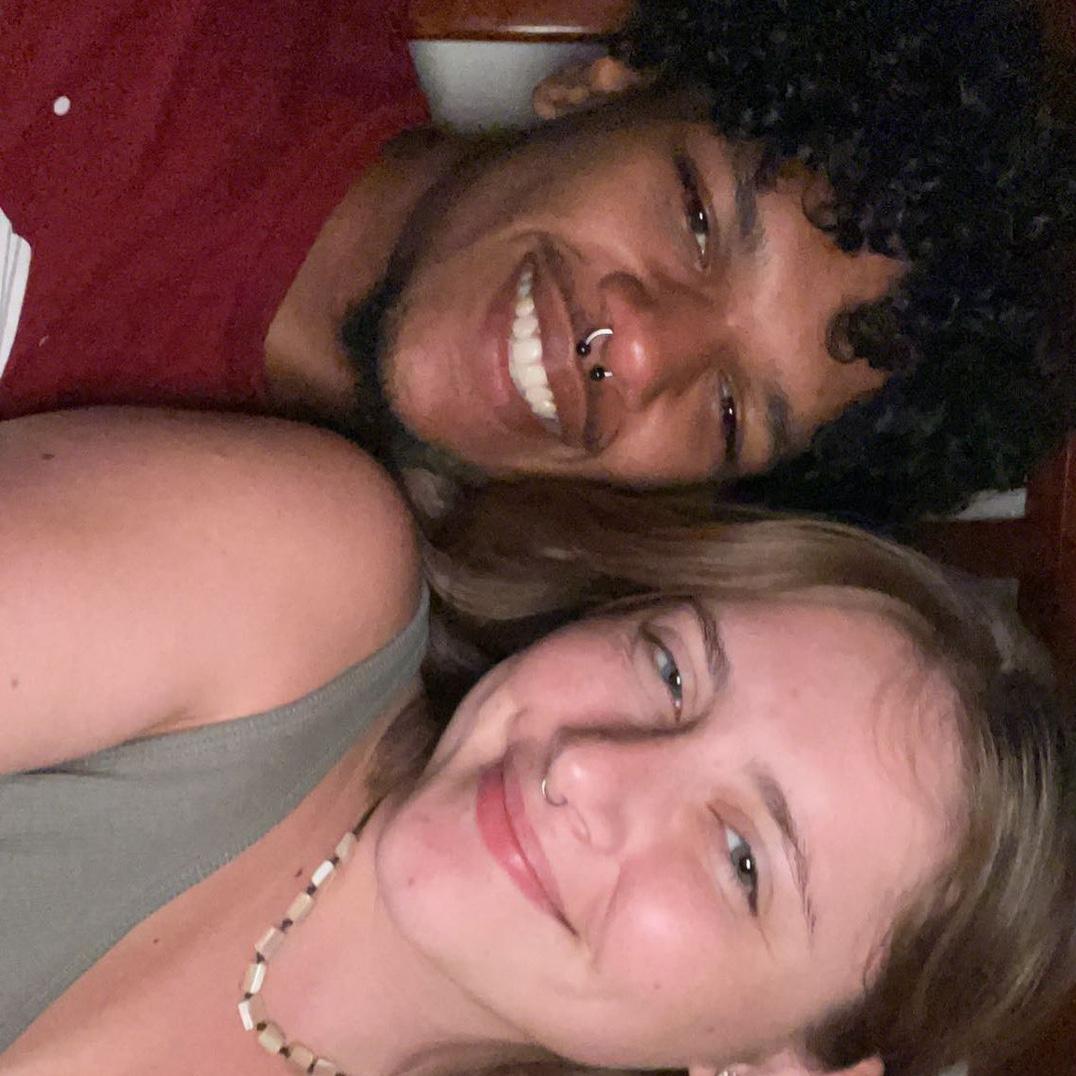 One of our first pics together (September 2022)