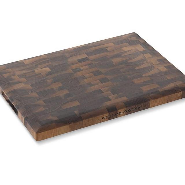 Williams Sonoma End-Grain Cutting Board, Walnut, Medium