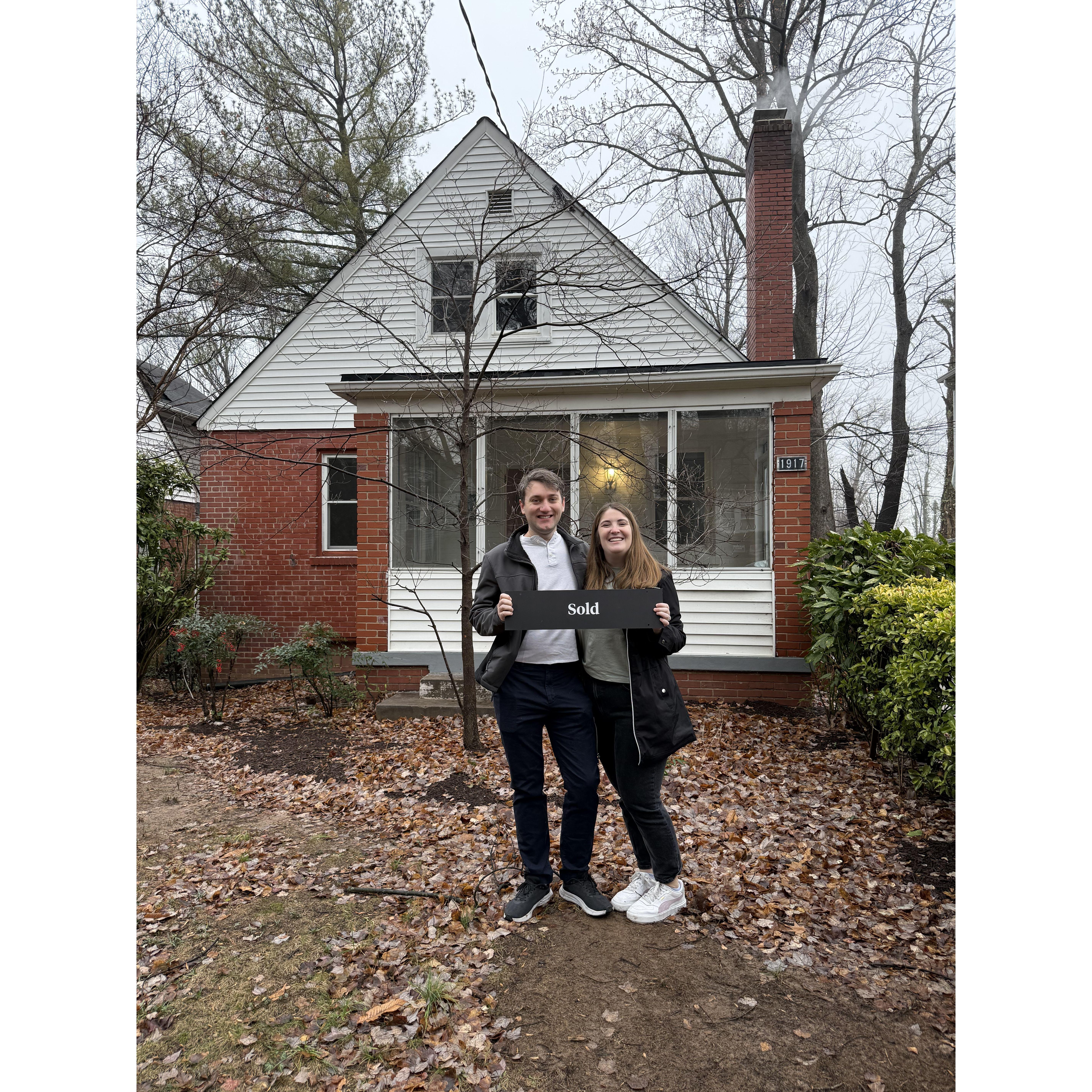We bought a house!!!