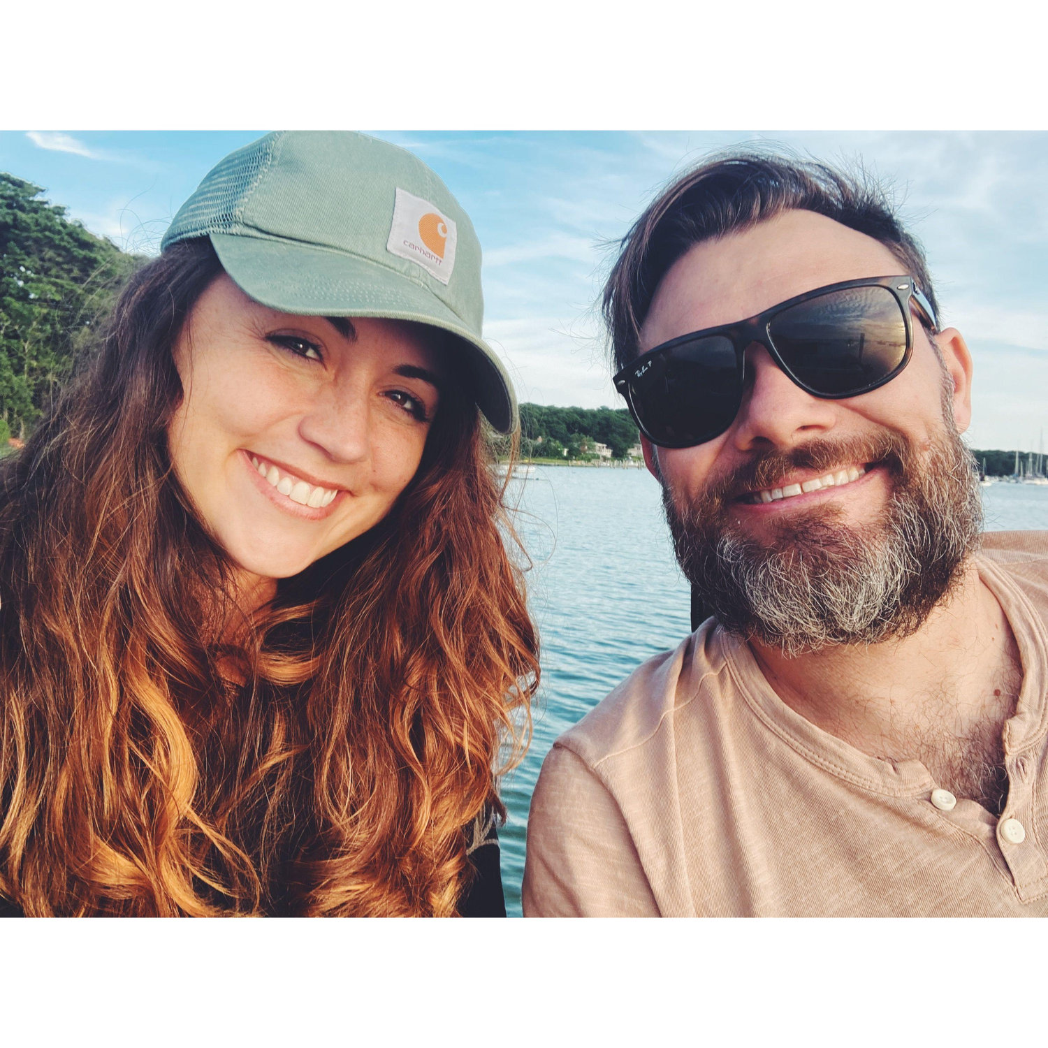 Hanging on the dock in Martha's Vineyard