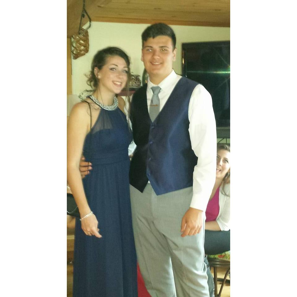 Ben's senior prom - before we were together!