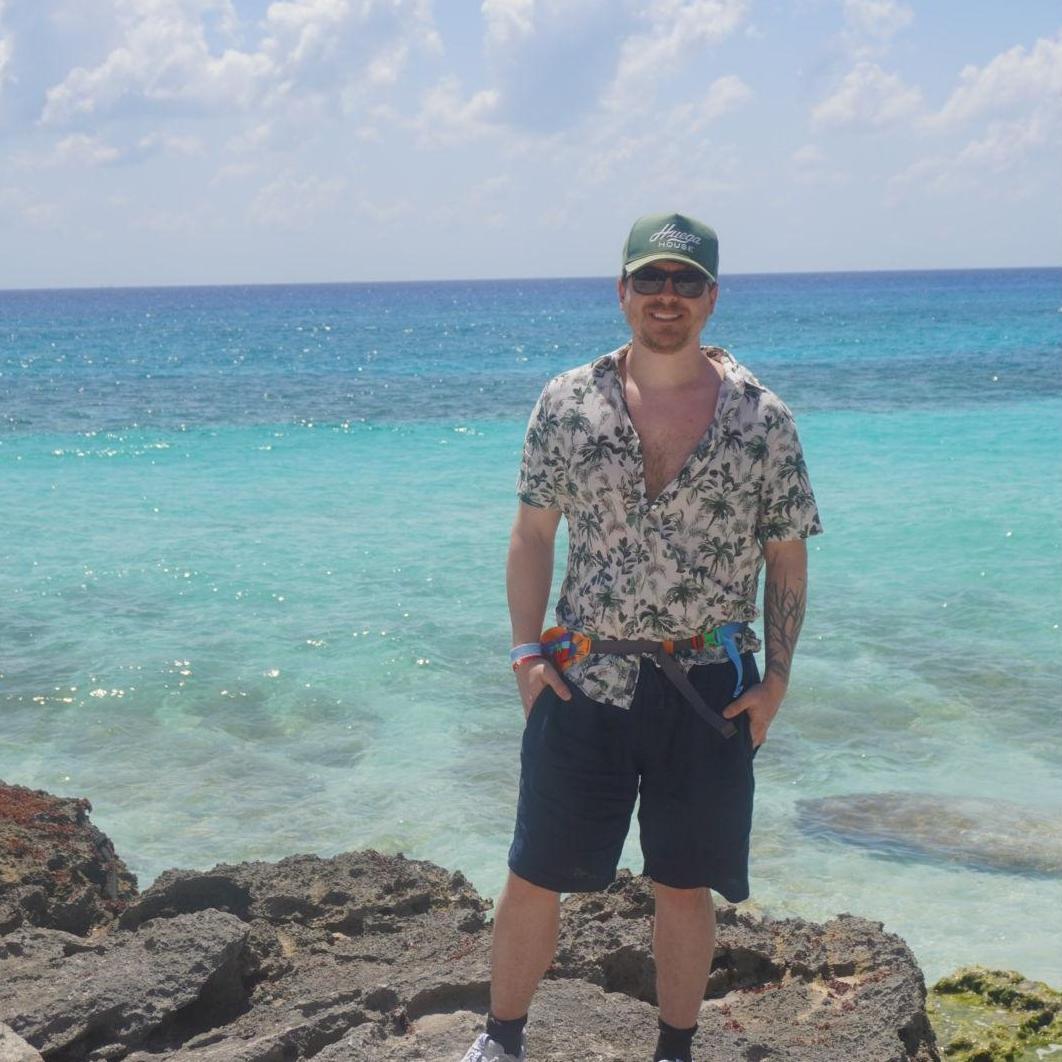beach, rocky but beautiful (handsome) view! hehe