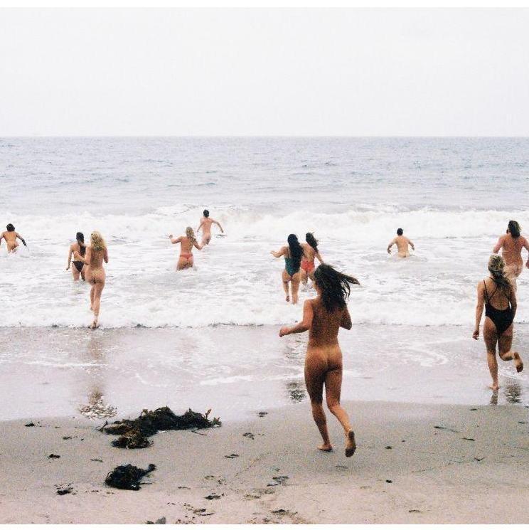 Torey tried to convince friends to skinny dip for her birthday one cold April morning... about 50% obeyed ;)
