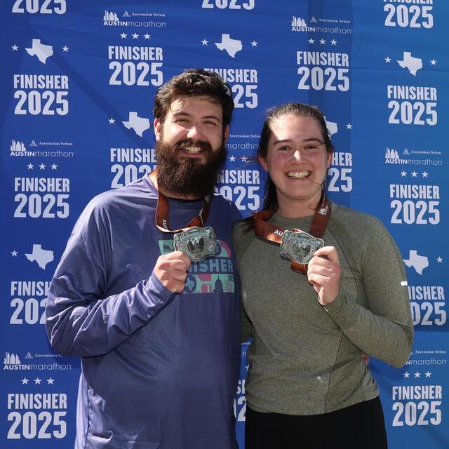 We ran a marathon!