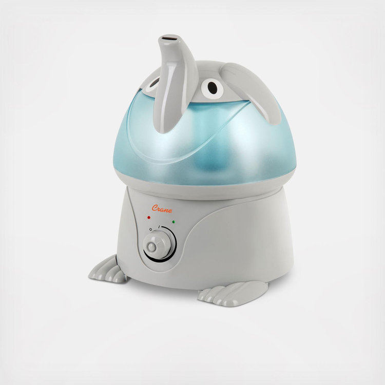 Crane USA, Adorable Elephant Ultrasonic Cool Mist Humidifier