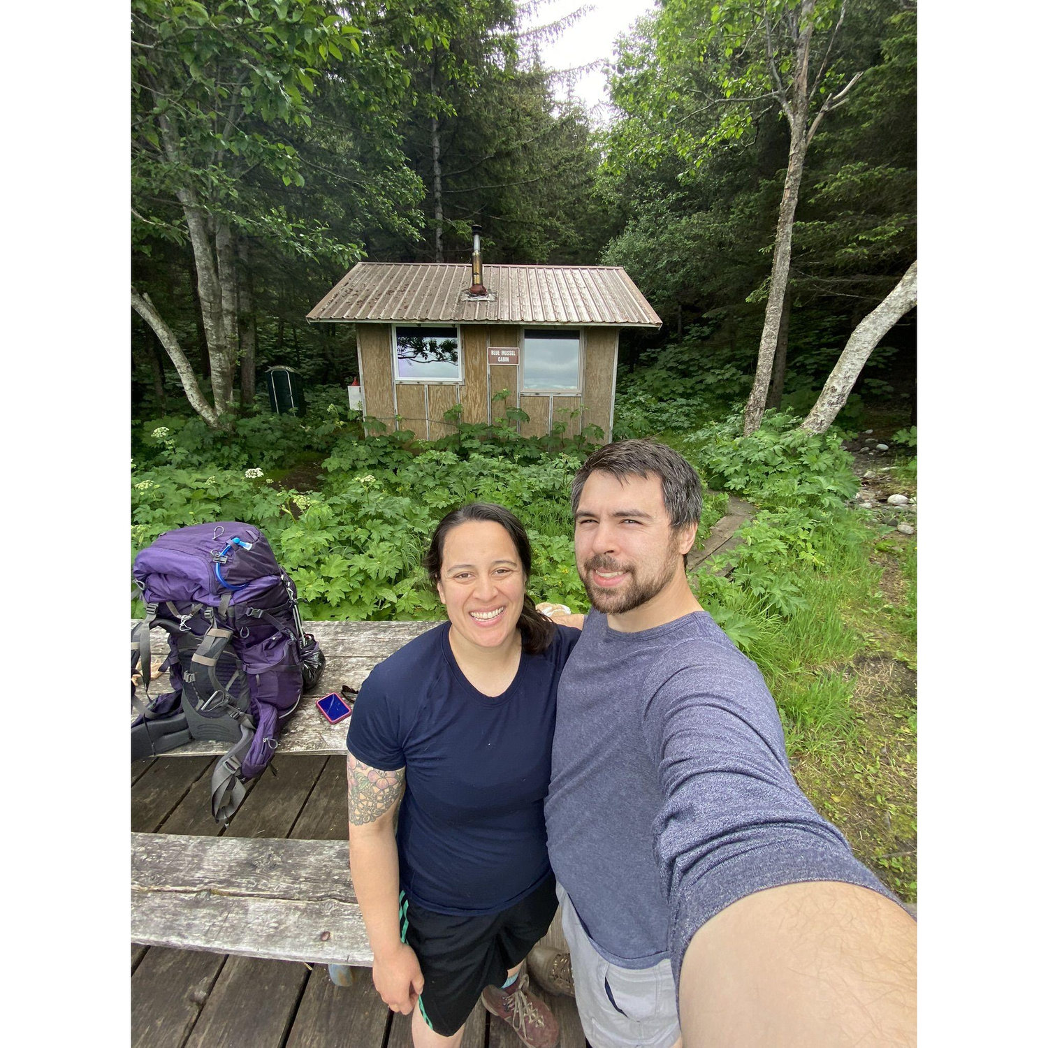 Cabin camping in Juneau