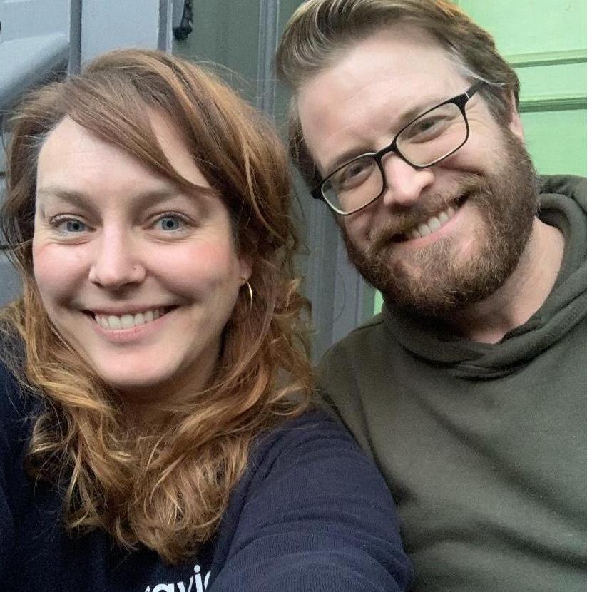 A very pandemic selfie.