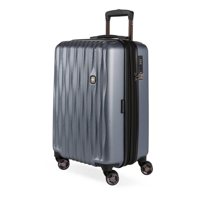 SWISSGEAR Energie Hardside Carry On Spinner Suitcase - Iron Gray