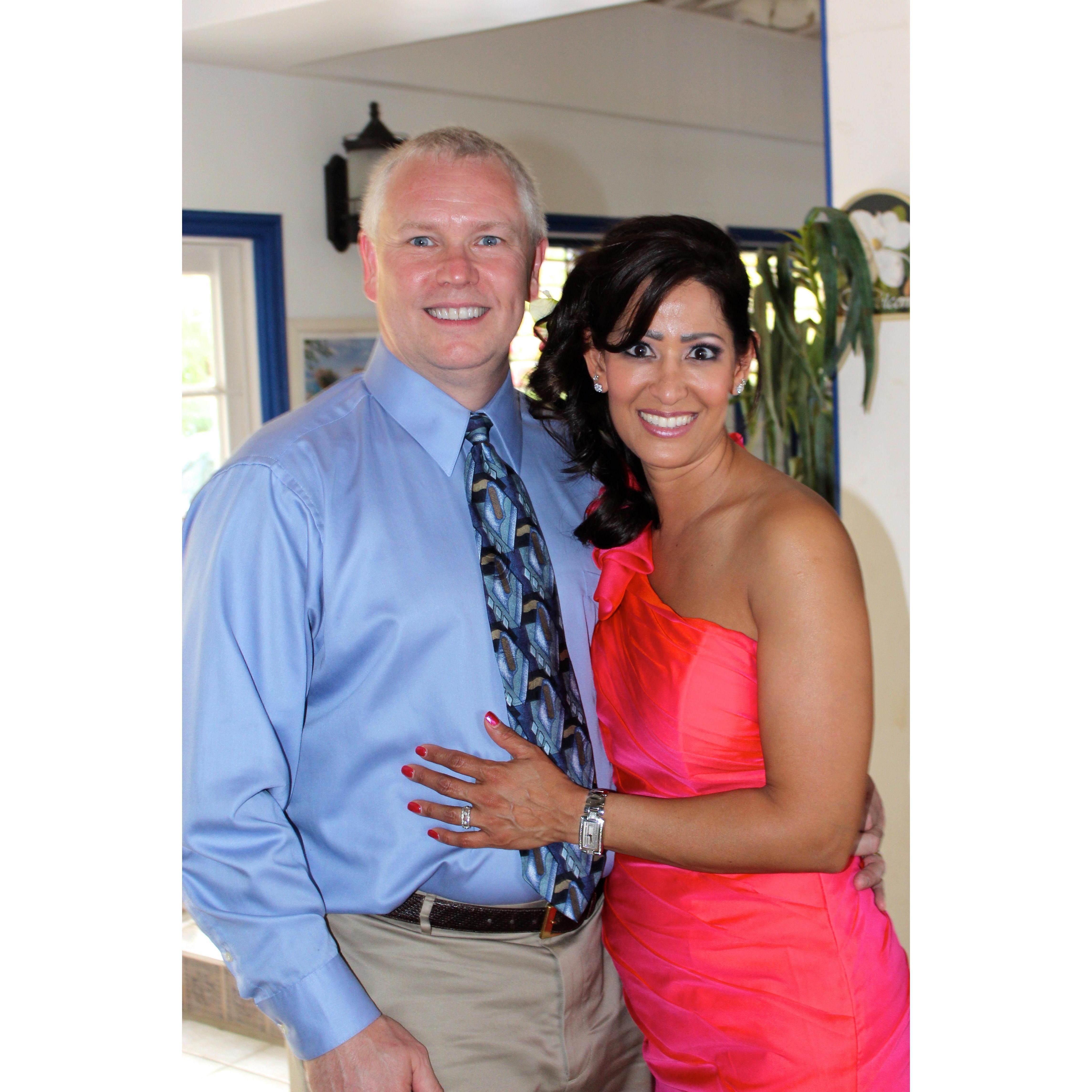 David and Vanya’s wedding, Tobago