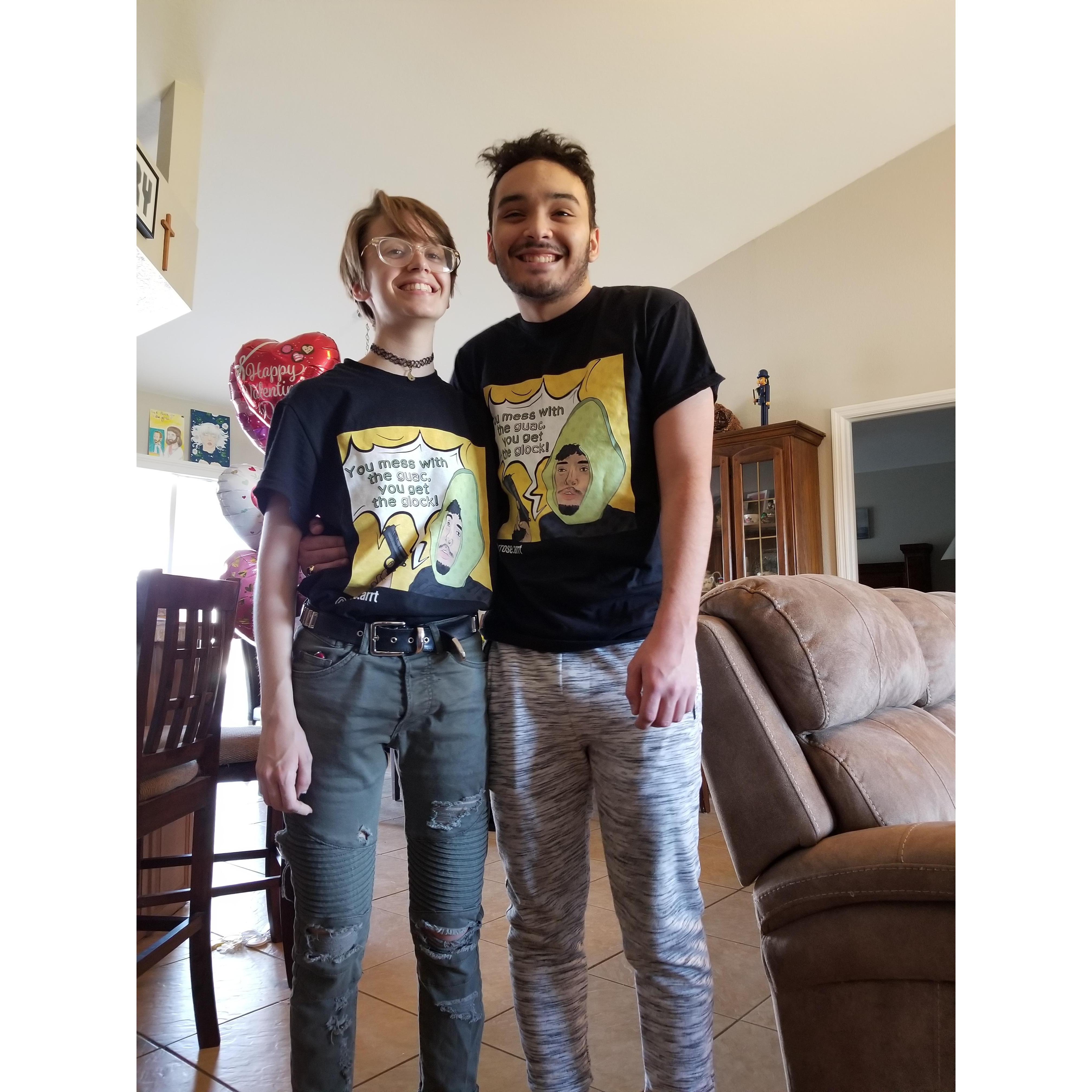 T-shirts I (Ashley) customized