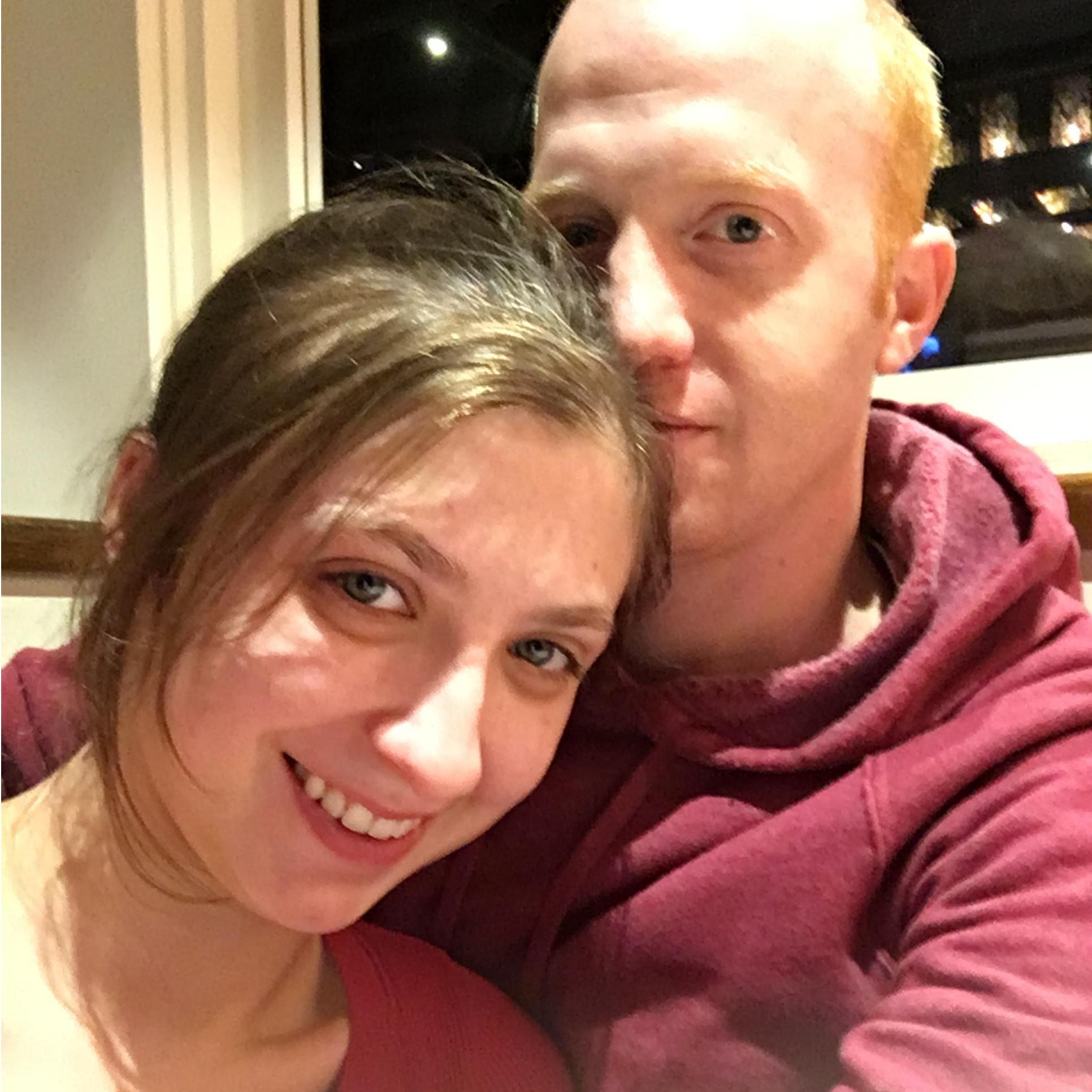 New sweatshirt snuggles