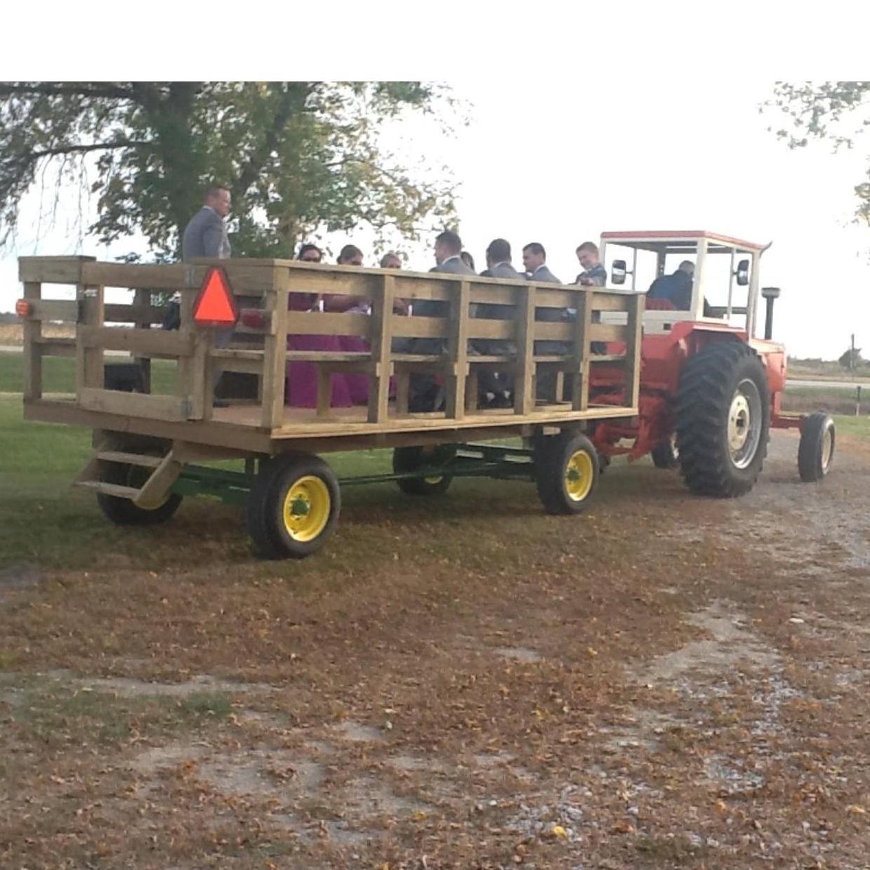 Tour the farm with Grandpa Ted by Hayrack