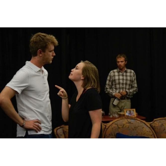 Maggie and Bruce's first time on stage together - CSU's production of God of Carnage