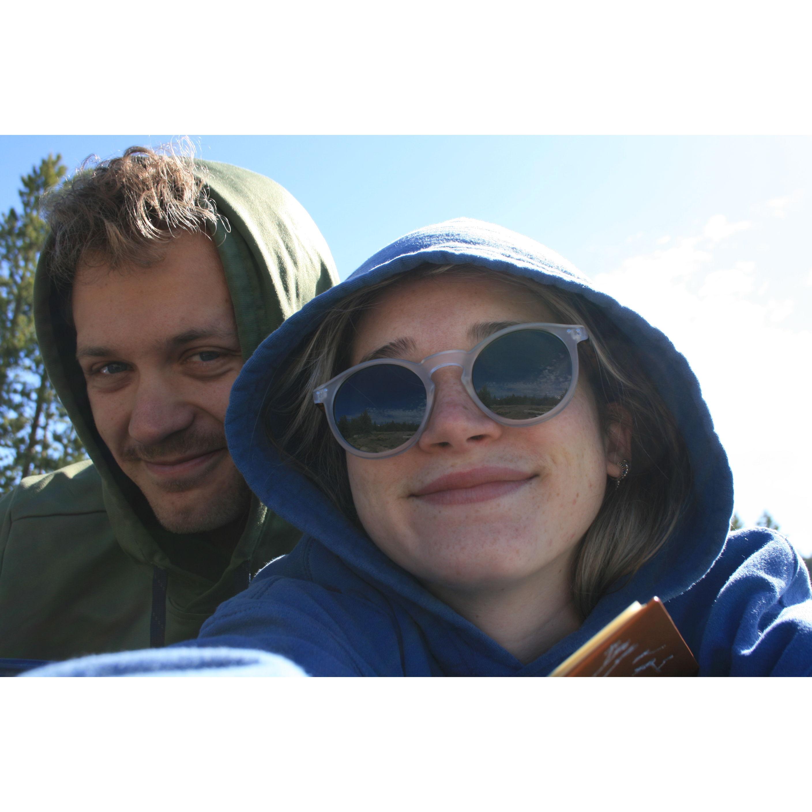 Michael's questionable Mustache Phase