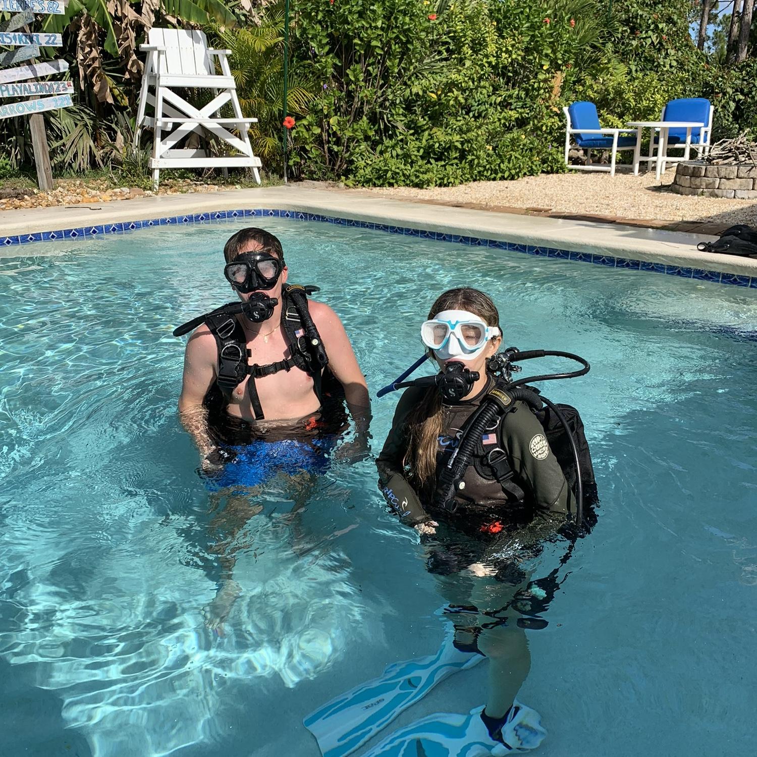 First time scubadiving!