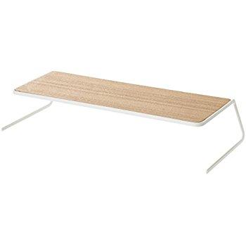 YAMAZAKI home Tosca Dish Riser, White, Large