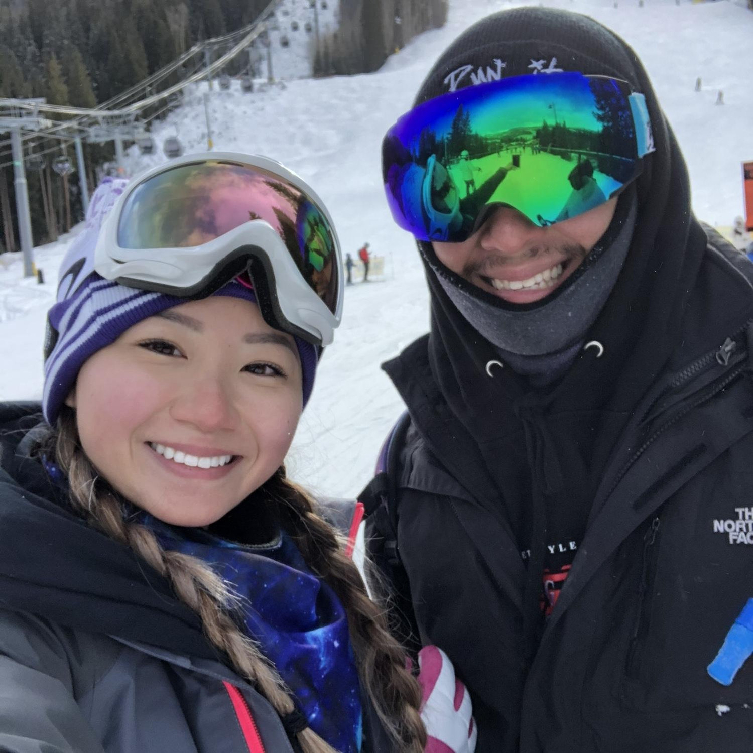 First time snowboarding in Colorado