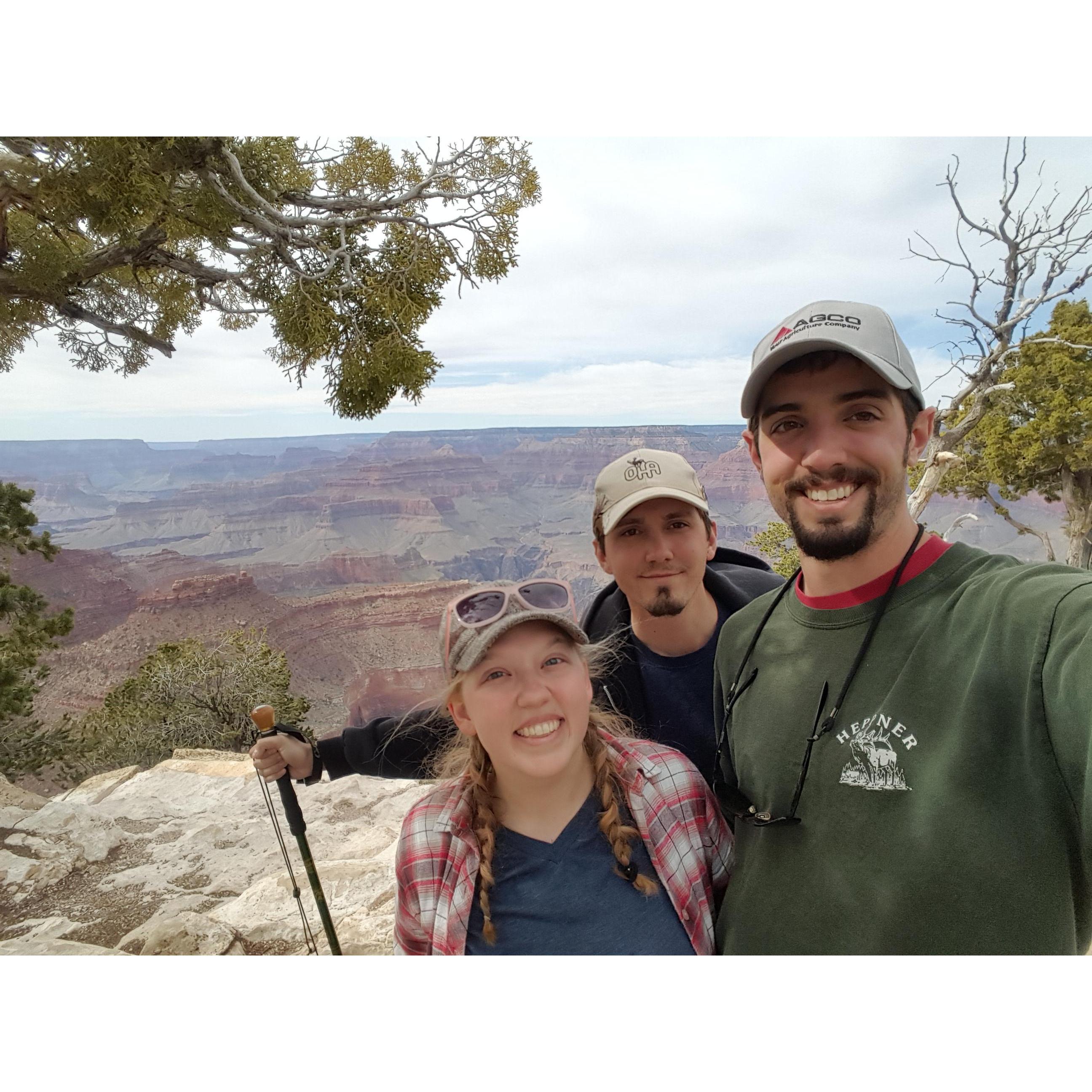 "I wish everyone could see this place instead of killing each other."
Overheard at the Grand Canyon, 2016