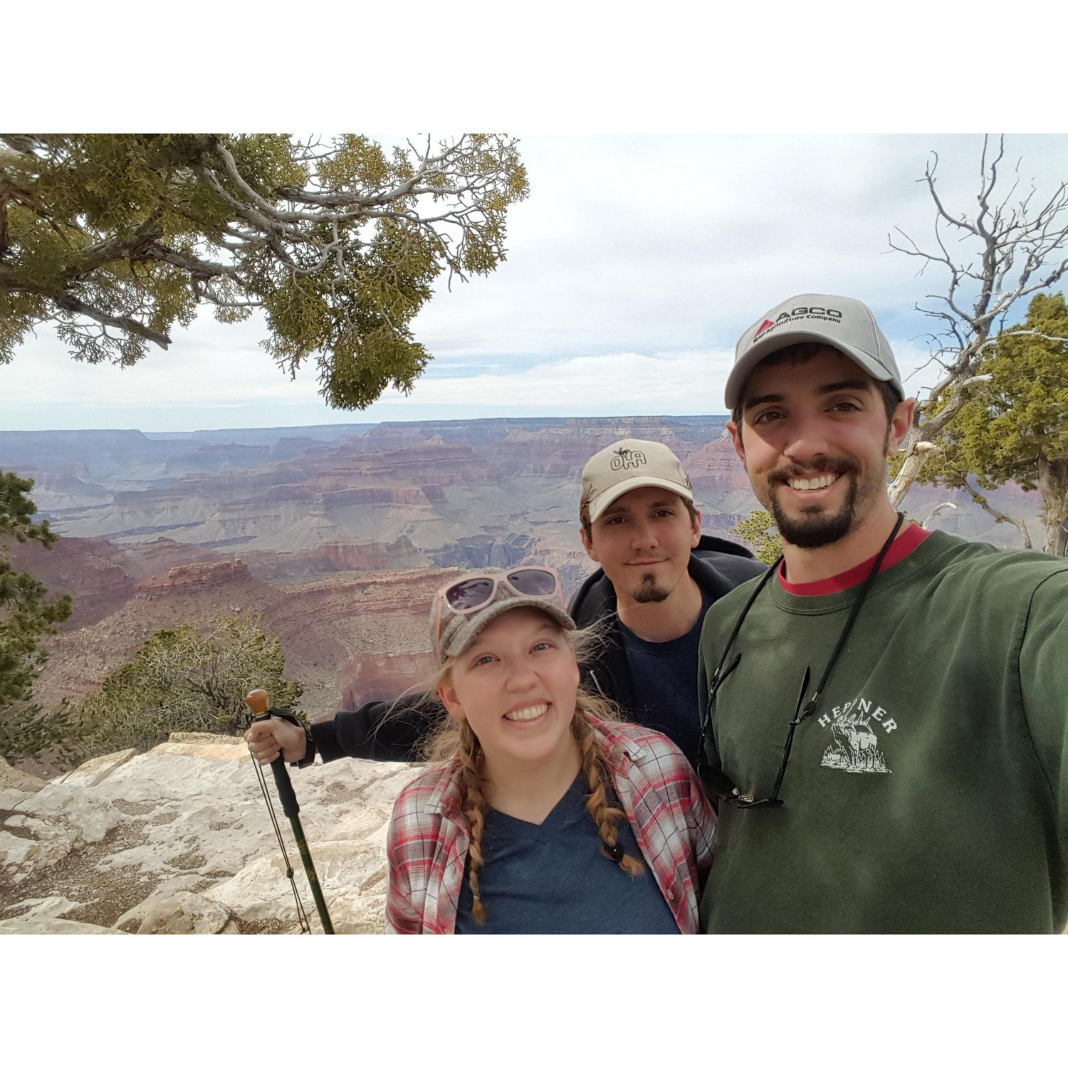 "I wish everyone could see this place instead of killing each other."
Overheard at the Grand Canyon, 2016