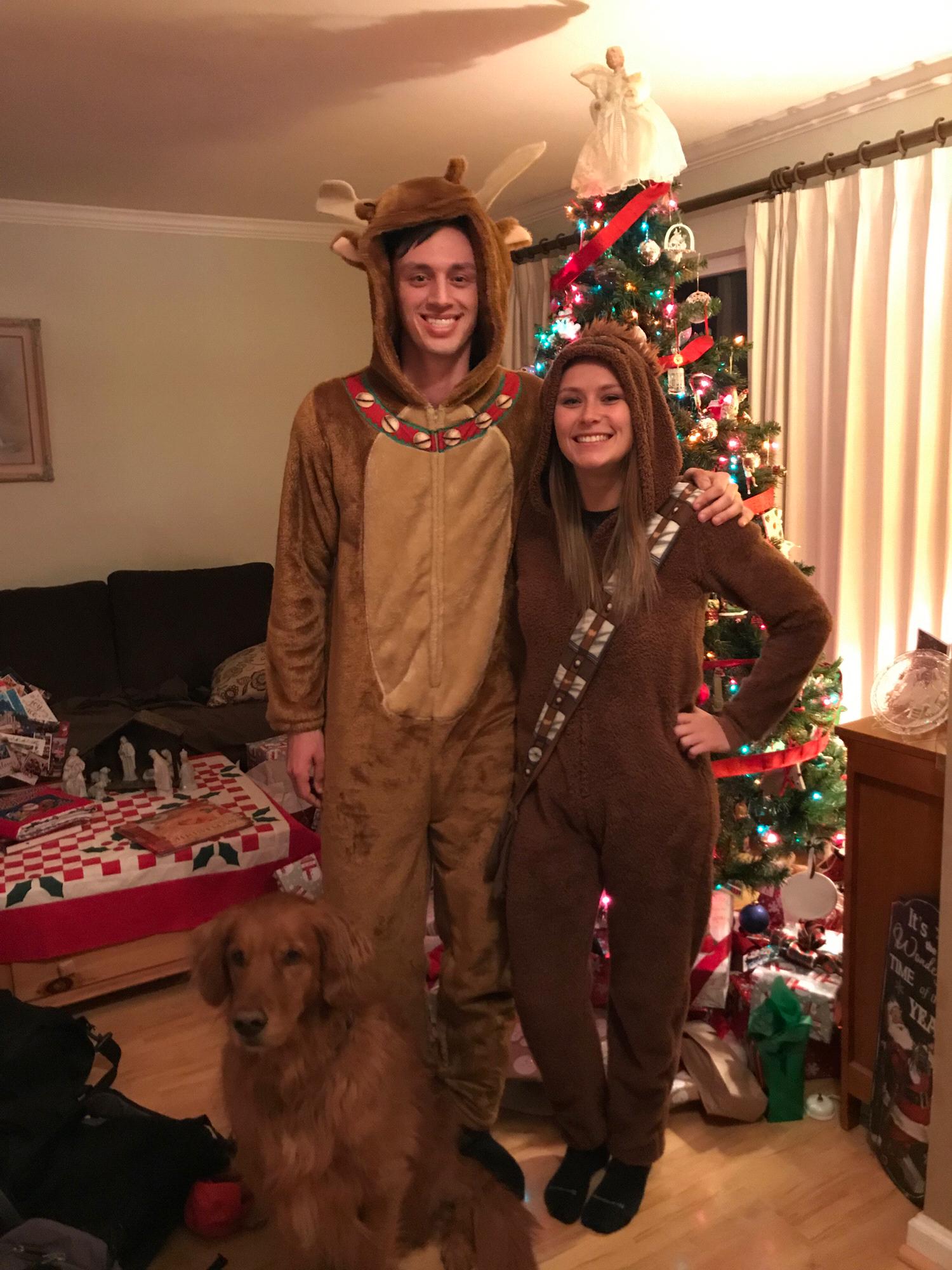 Catch us in our onesies every Christmas